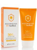 Солнцезащитный крем 3W Clinic Multi Protection UV Sunblock SPF50 PA+++