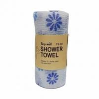 Мочалка для душа оригинальной вязке из гофрированного волокна Tamina Easy-Well TS-30 Shower Towel