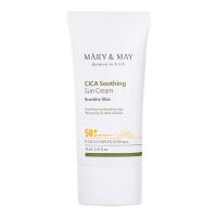 Крем солнцезащитный увлажняющий Mary & May Cica Soothing Sun Cream SPF50+ PA++++ 