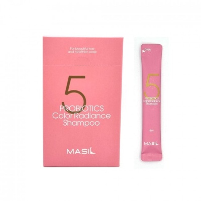 Шампунь с пробиотиками для защиты цвета Masil 5 Probiotics Color Radiance Shampoo 8ml